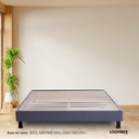 Base de Cama Seúl Matrimonial Gris Oscuro