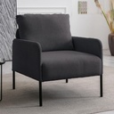 Sillón Mónaco Gris Oscuro