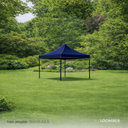 Toldo Plegable Loomber Padua azul 3x3