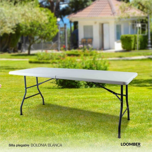 [2000060] Mesa Plegable Blanca #28 (Bolonia)